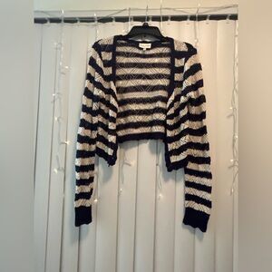 Blue and White Summer Skirt Set